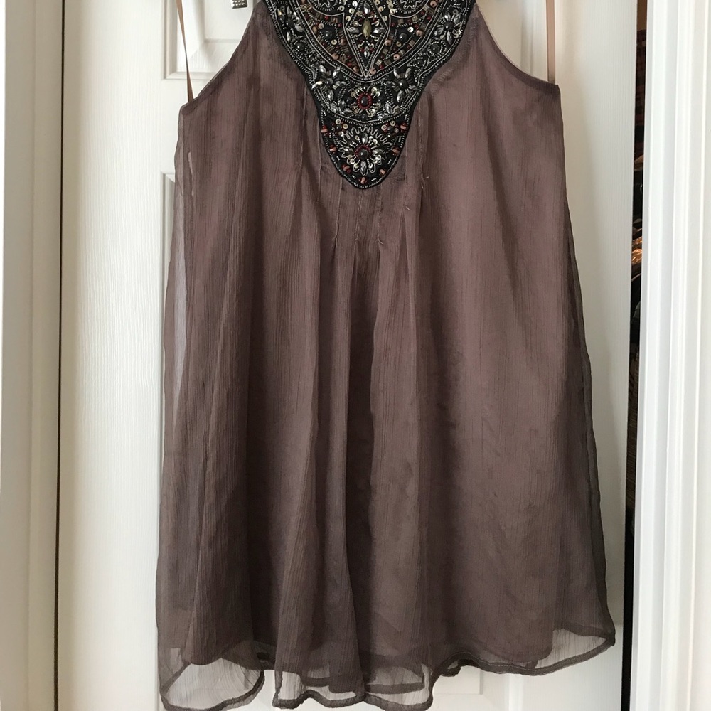 Beaded top dress/ long top